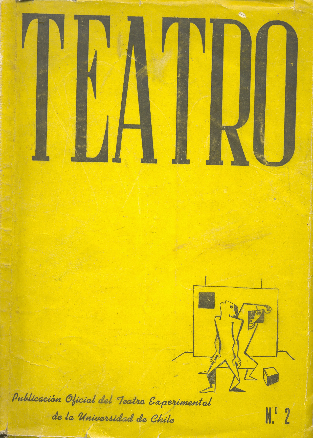 							Ver Vol. 1 Núm. 2 (1946): Publicación oficial del Teatro Experimental de la Universidad de Chile (marzo-Abril)
						